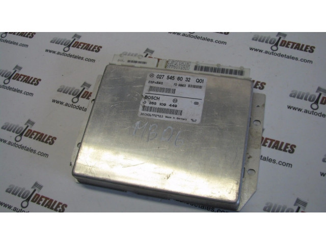 Блок управления A0275456032   Mercedes-Benz A W169
