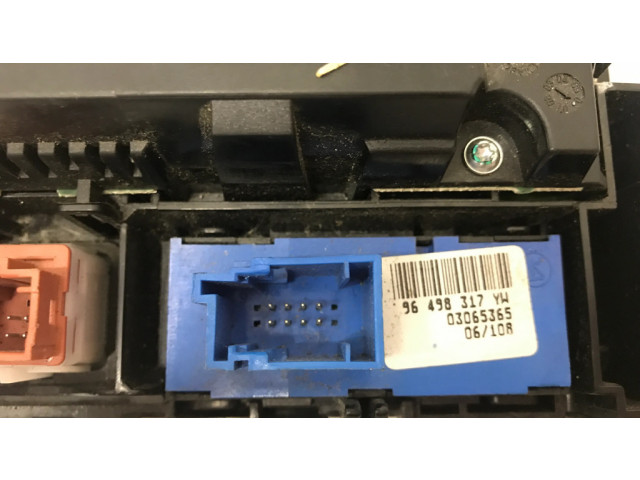 Блок управления климат-контролем 96573328, 96573328YW02 Citroen C5