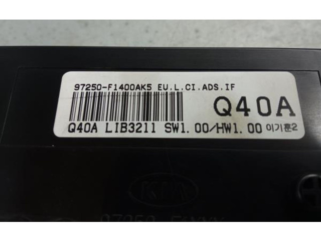 Блок управления климат-контролем 97250F1400AK5, Q40ALIB3211   KIA Sportage