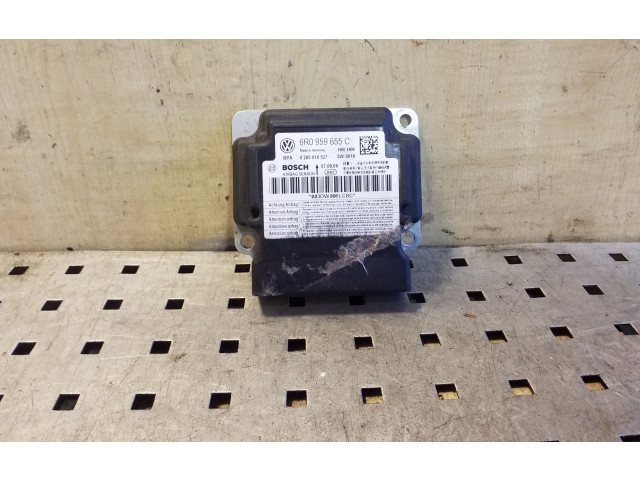 Блок подушек безопасности 0285010527, 6R0959655C   Volkswagen Polo V 6R