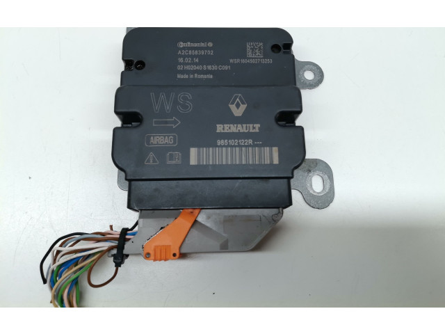 Блок подушек безопасности 985102122R, 985102122R Dacia Sandero