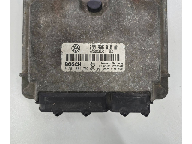 Блок управления двигателя 038906018AM, 28SA3442 Skoda Octavia Mk1 (1U)
