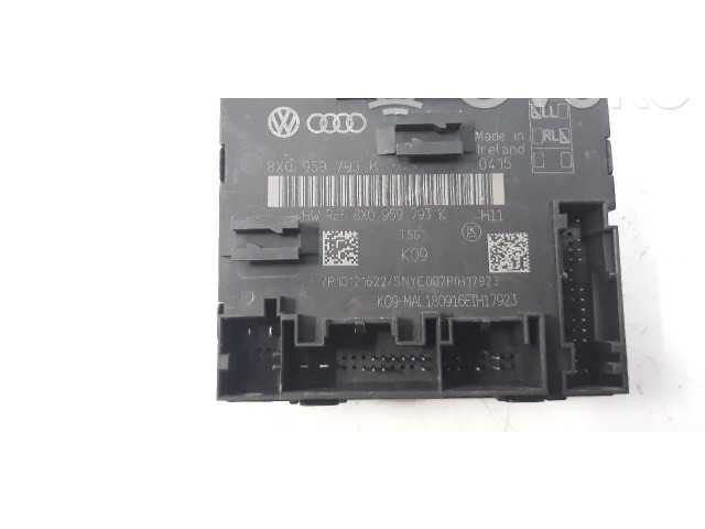 Блок управления 8X0959793K Audi A1