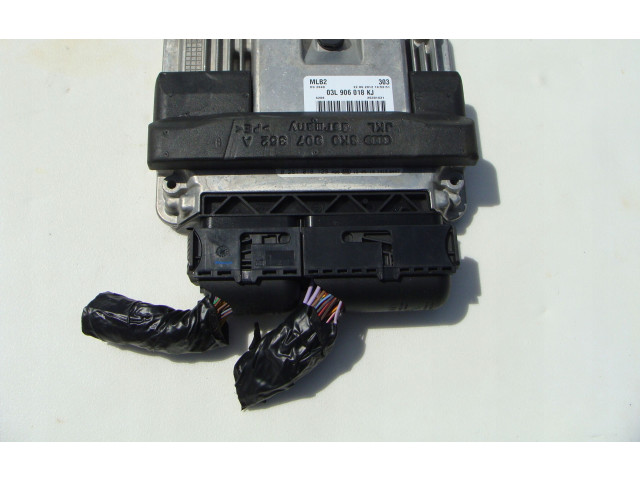 Блок управления двигателя 0281018129, 03L906018KJ   Audi A5 8T 8F