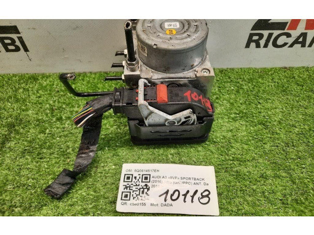 Блок АБС 5Q0614517EH, 5Q0614517EH Audi A3 S3 8V 2013 - 2019 года