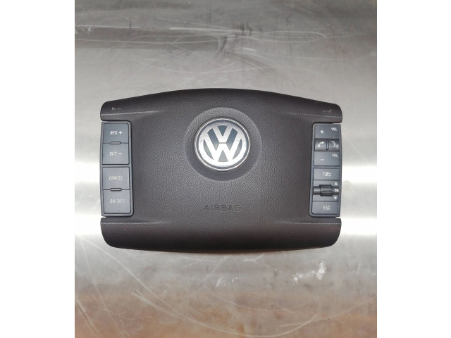 Подушка безопасности водителя 3D0880201BL   Volkswagen Phaeton