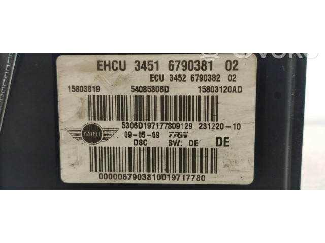 Блок АБС 3451679038102 Mini One - Cooper Coupe R56 2005-2014 года
