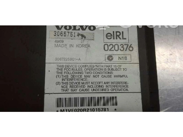 Блок управления двигателя 30657514   Volvo XC90