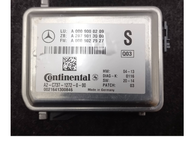 Блок управления A207371272000, A2079013000 Mercedes-Benz GLE (W166 - C292)