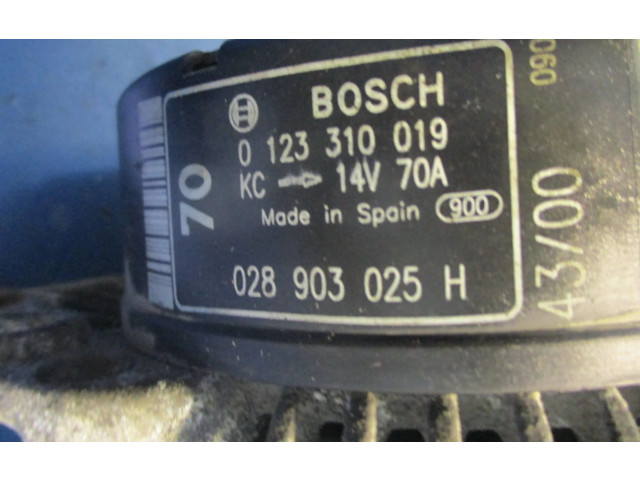 Генератор 028903025H, 028903025H   Seat Inca (6k)      