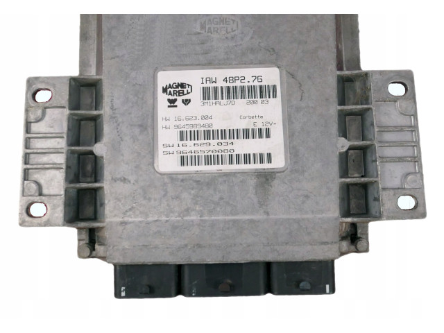 Řídící jednotka 9647202380, 5WS40021F Citroen C3 Pluriel 2002