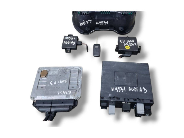 Комплект блоков управления 5WP4024003, 06A906033DS Audi A3 S3 8P