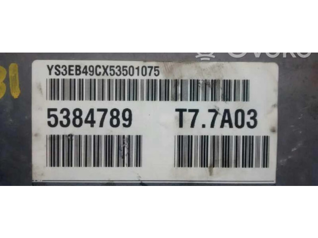 Блок управления двигателя 093787295380076, CENTRALITAMOTORUCE   Saab 9-5