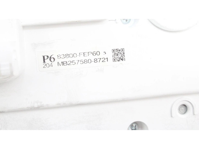 Přístrojová deska Toyota Corolla E20 2019 83800FEP60