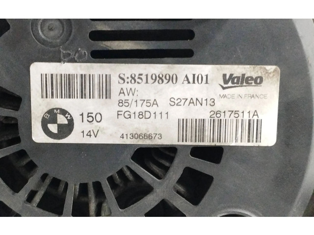 Генератор 8519890, OBSERVARFOTOS BMW 1 E82 E88 2.0