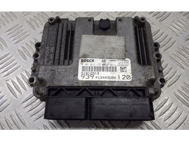 Блок управления двигателя 51812913 Alfa Romeo 159