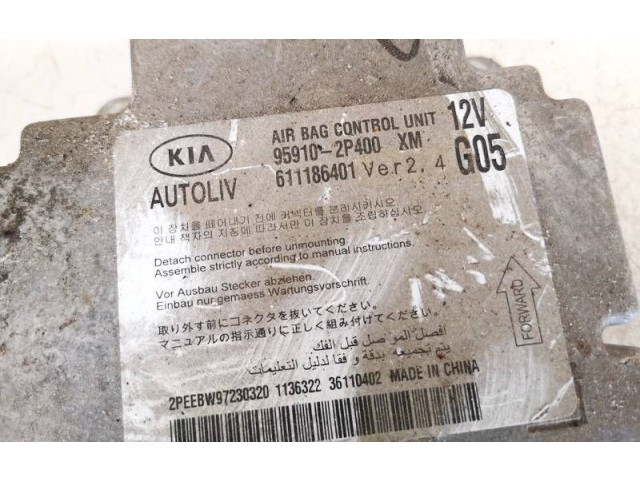 Блок подушек безопасности 959102p400, 611186401   KIA Sorento