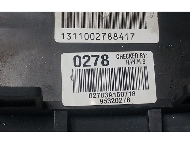 Блок управления климат-контролем 95320278   Chevrolet Sail