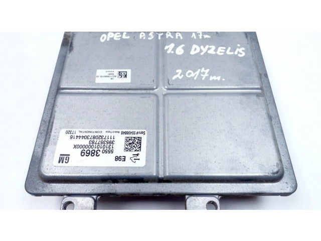 Řídící jednotka 55503869, 395357783 Opel Astra K 2017
