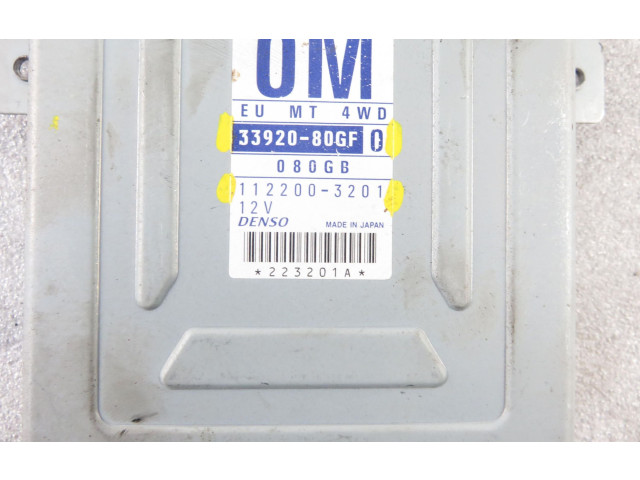 Řídící jednotka 1122003201, 3392080GF0 Suzuki Ignis 2001