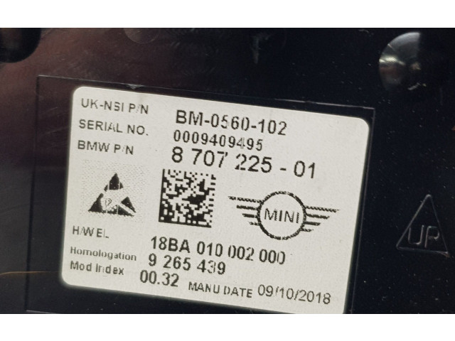 Панель приборов 8707225, 62105A5C5F7 Mini One - Cooper F56 F55