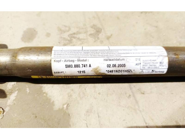 Боковая подушка безопасности 5M0880741A, 5M0880741A   Volkswagen Golf Plus