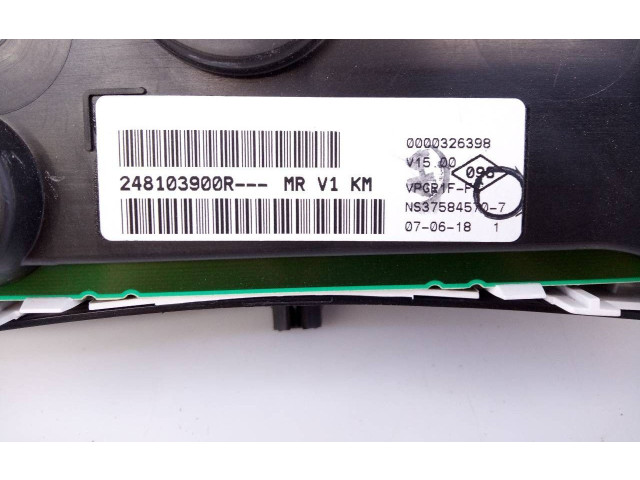 Панель приборов 248103900R Dacia Dokker