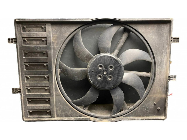 Вентилятор радиатора 6C0121207, 6R0959455F Skoda Fabia Mk2 (5J) 1.4