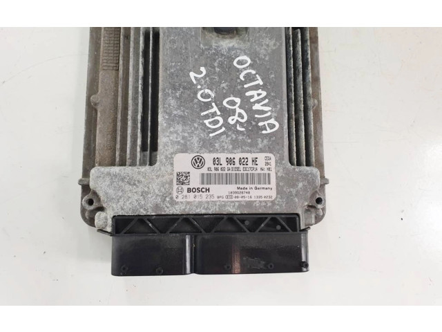 Řídící jednotka 03L906022GA, 03L906022HE Skoda Octavia Mk2 (1Z) 2008