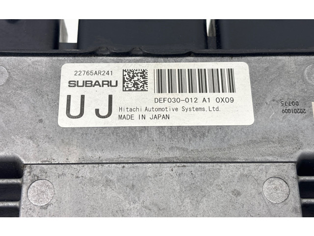 Řídící jednotka 22765AR241, DEF030012 Subaru Outback (BT) 2021