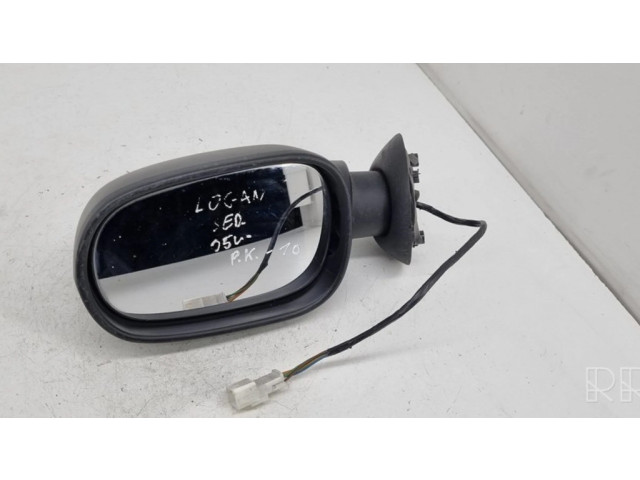 Зеркало электрическое левое Dacia Logan I 2004-2012 года