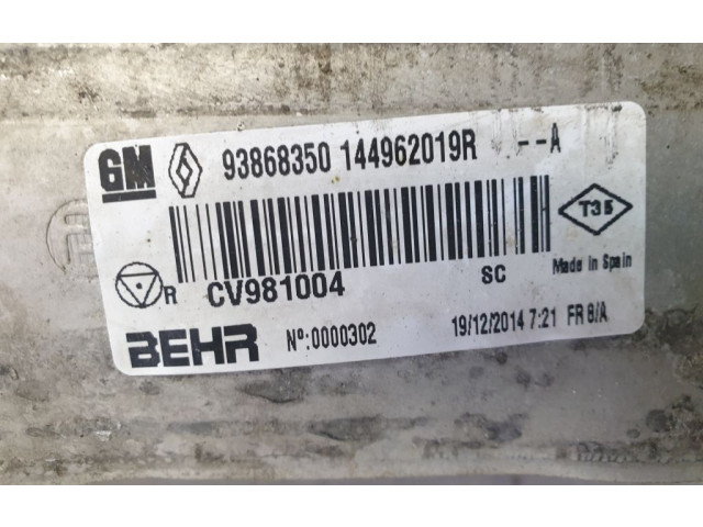 Интеркулер  93868350   Renault Trafic III (X82) 