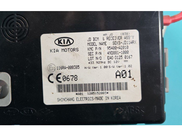 Блок комфорта 95400-A2010, IMPRK1433124   KIA Ceed   