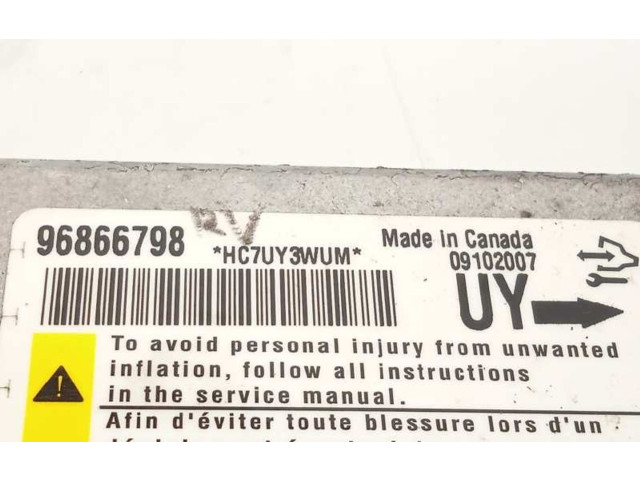 Блок подушек безопасности 96866798 Chevrolet Captiva