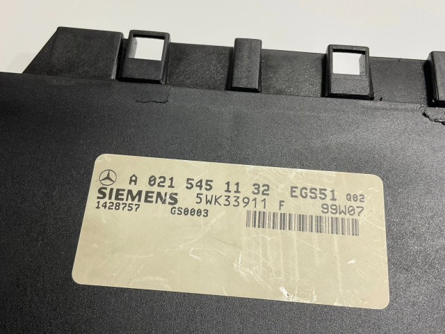 Блок управления коробкой передач A0215451132, 0215451132   Mercedes-Benz E W210