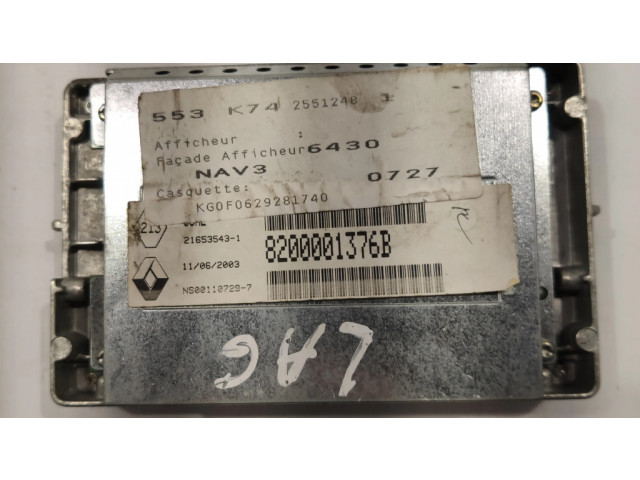 Дисплей    8200001376B   Renault Laguna II