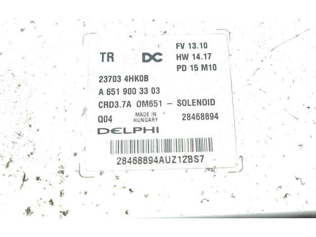 Блок управления двигателя 237034HK0B, 28468894 Infiniti Q50