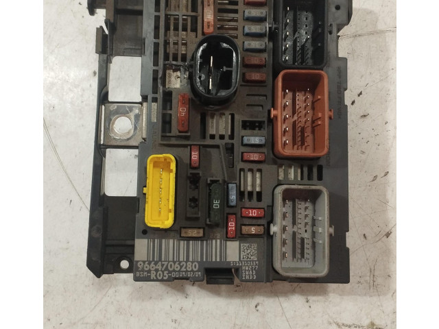 Pojistková skříňka Řídící jednotka BSM 9664706280, 9664706280 Citroen Berlingo 2006
