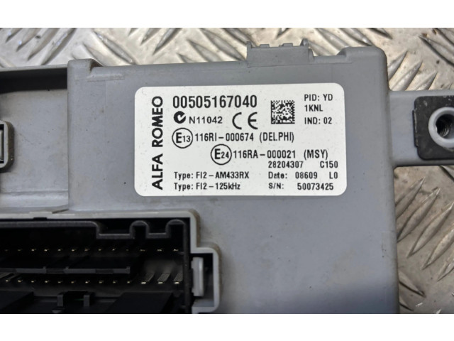 Pojistková skříňka 00505167040 Alfa Romeo Mito 2009