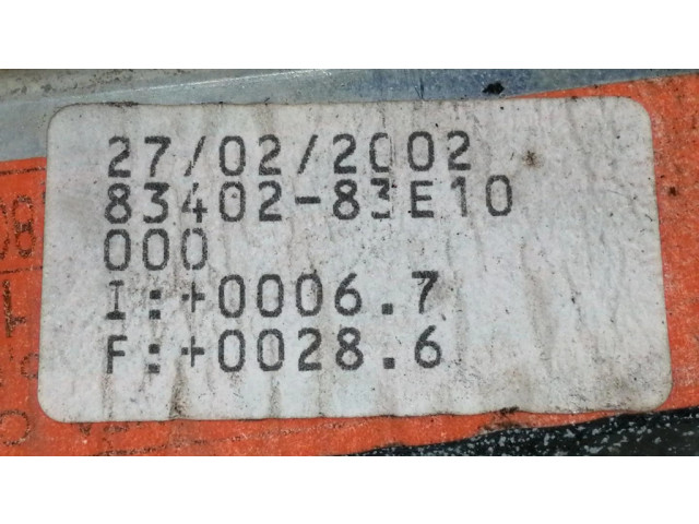 Передний комплект электрического механизма для подъема окна