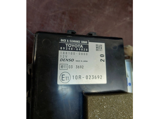 Блок управления 8934064020, 10R023692 Toyota Corolla Verso AR10