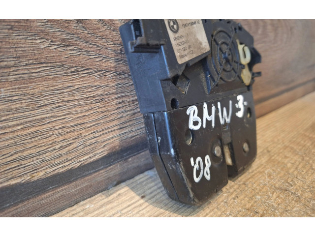 Zámek zadních dveří 124711904912, 986945103 BMW 3 E90 E91 2006