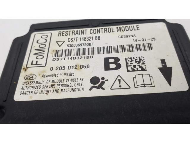 Блок подушек безопасности DS7T14B321BB, 0285012050   Ford Fusion II