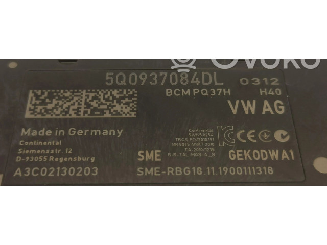 Блок комфорта 5Q0937084DL   Audi Q3 F3   