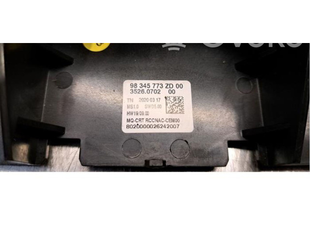 Дисплей 98345773ZD Citroen Berlingo