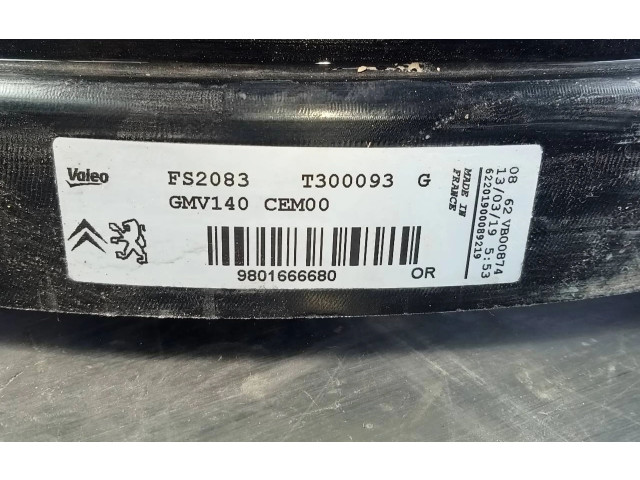 Вентилятор радиатора 9801666680, GMV140 Peugeot 2008 II