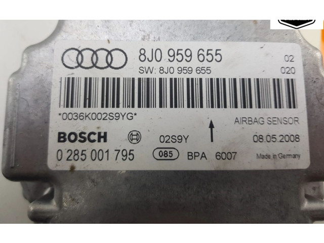 Блок подушек безопасности 8J0959655, 8J0959655   Audi TT TTS Mk2