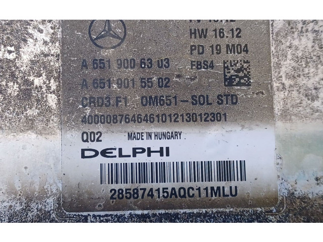 Řídící jednotka 28587415AQC11MLU   Mercedes-Benz GLA W156 2019