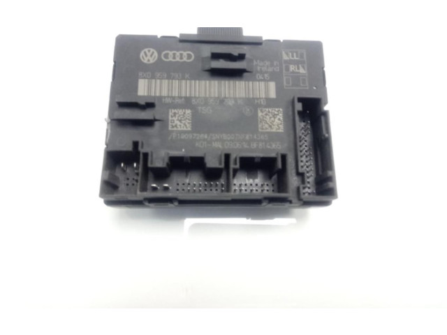 Блок управления двигателя 8X0959793K   Audi Q3 8U