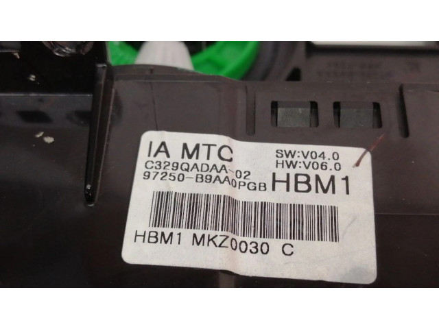 Блок управления климат-контролем 97250B9AA0PGGB Hyundai i10